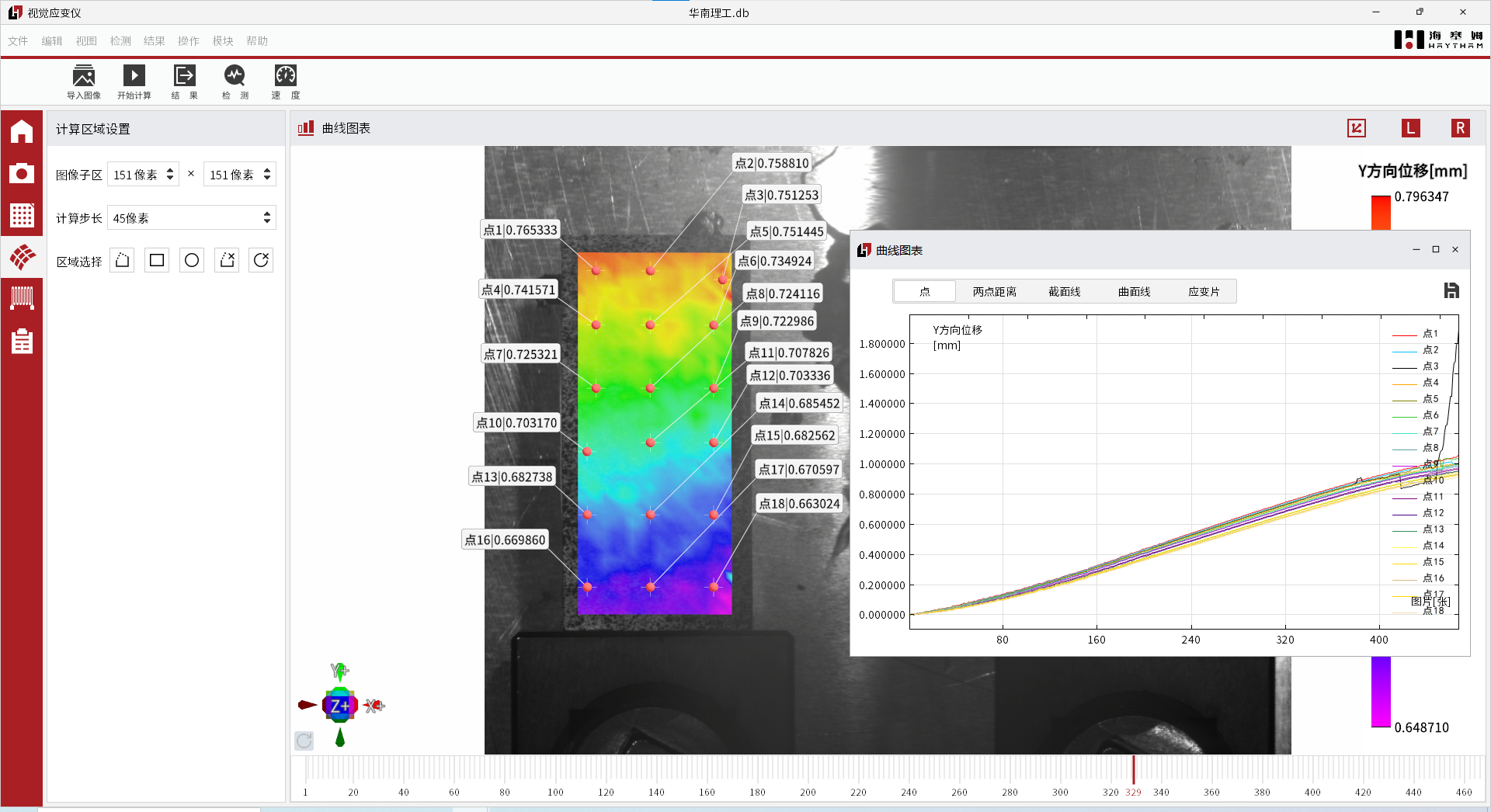 3D打印合金器件—350℃升温全场测试(图3) 图片1.png